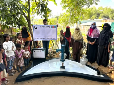 Swisslamic Help Organization - Bild zum Projekt Wasserbrunnen in Bangladesh